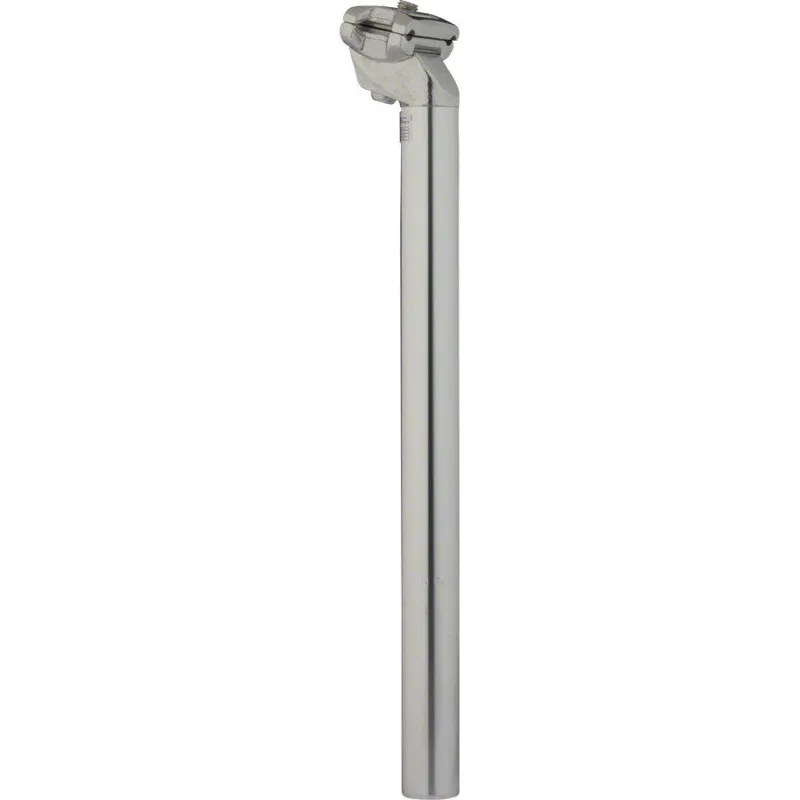 Zoom 27.2mm x 400mm Alloy Seatpost Silver
